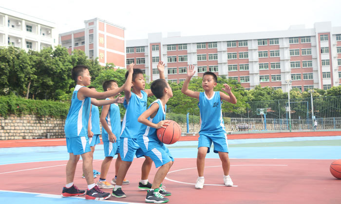 爱游戏体育：青少年篮球夏令营开营，快乐篮球伴成长的简单介绍